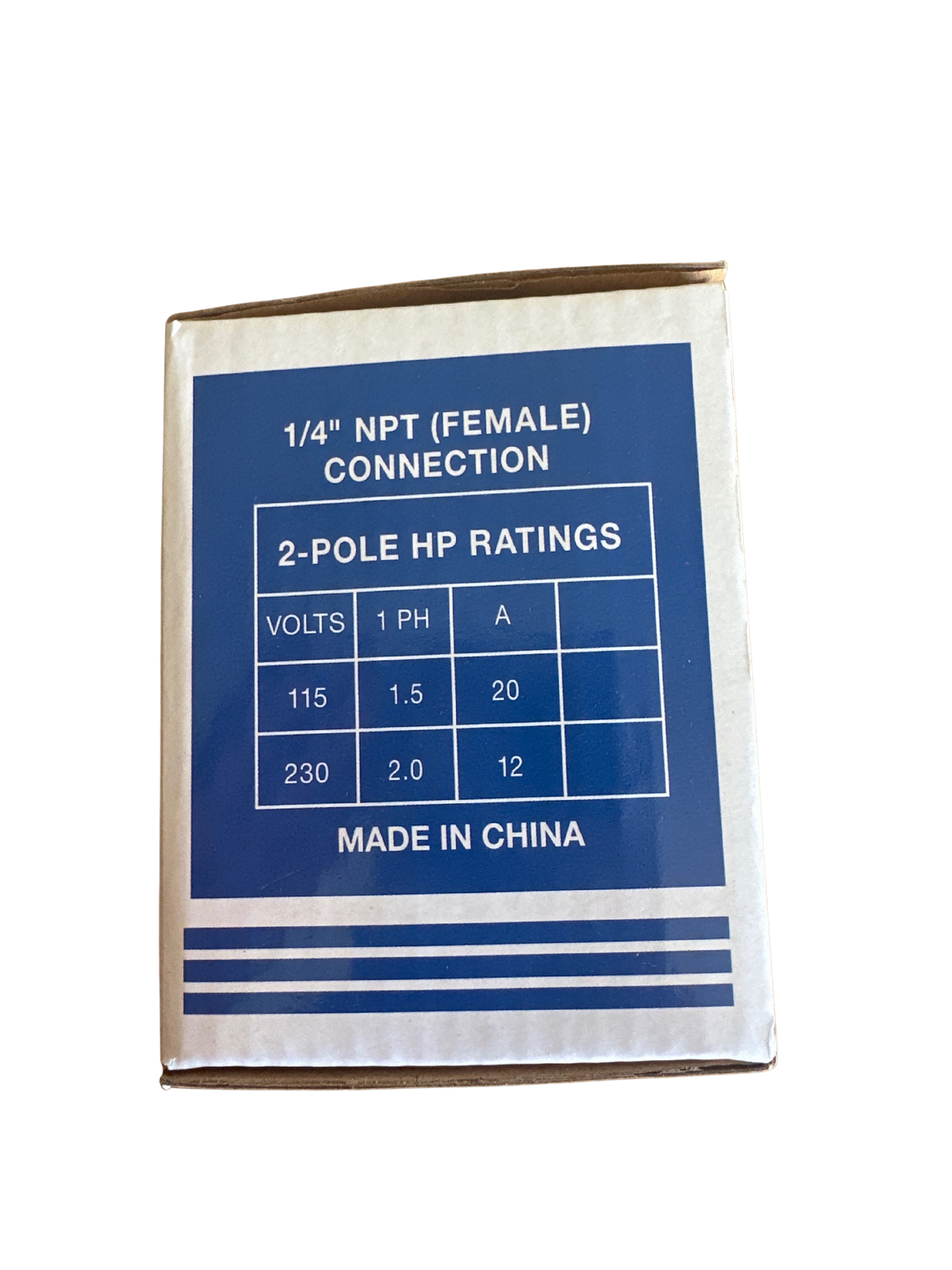 Simmons 30/50 Pressure Switch