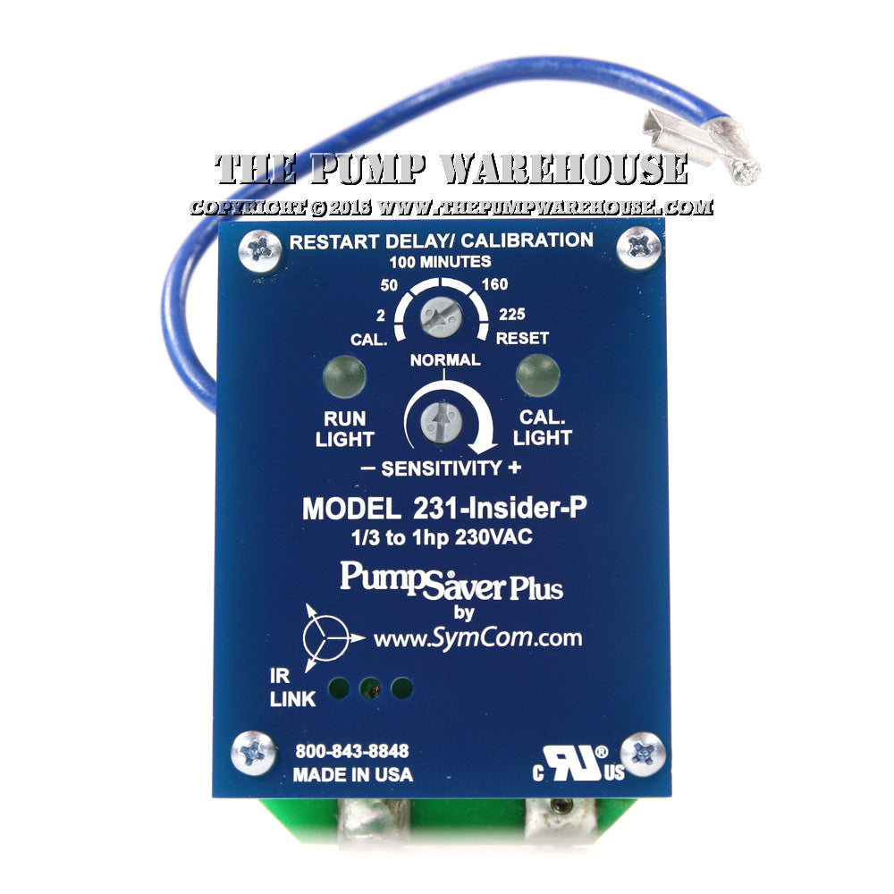 SymCom PumpSaver 231 INSIDER-P | Pump Protection – The Pump Warehouse