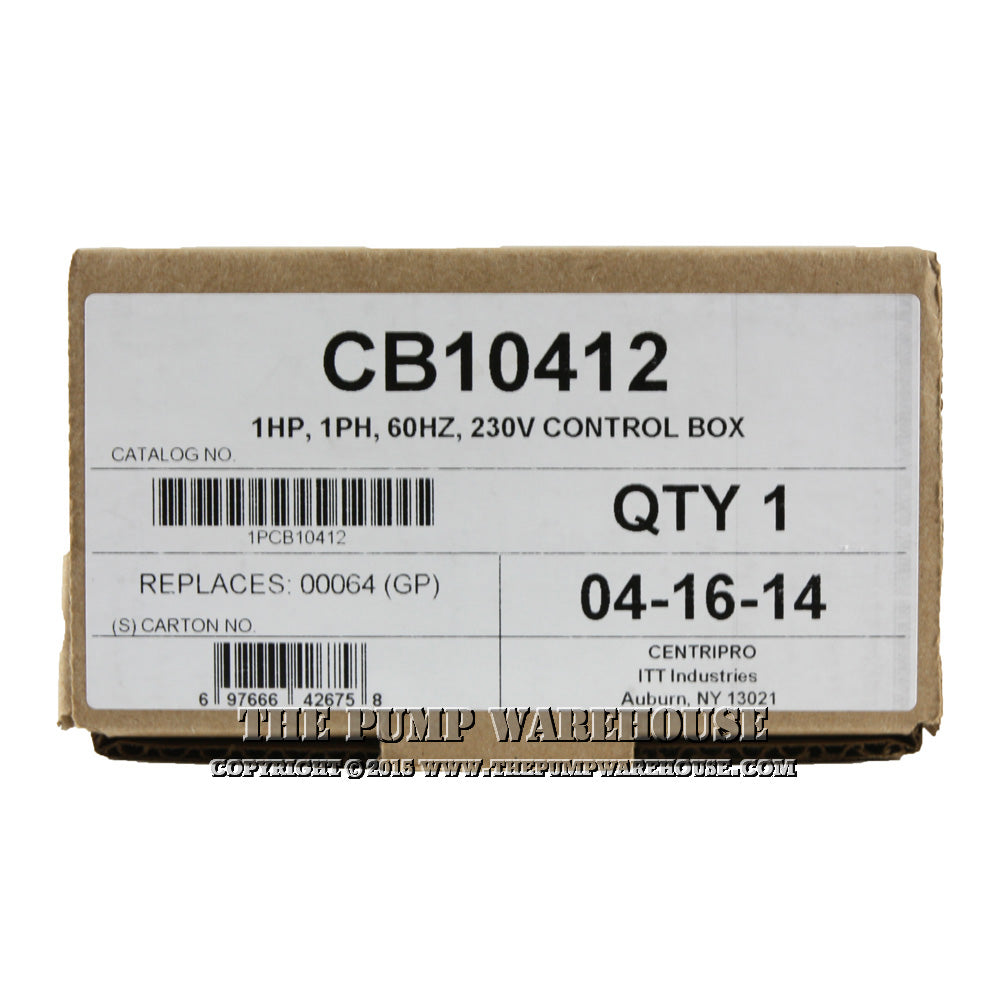 CentriPro Quick Disconnect Control Boxes – The Pump Warehouse
