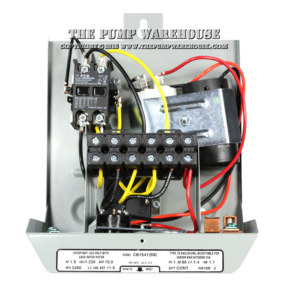 CentriPro Magnetic Contactor Control Box | 1.5 HP - 230V – The Pump ...