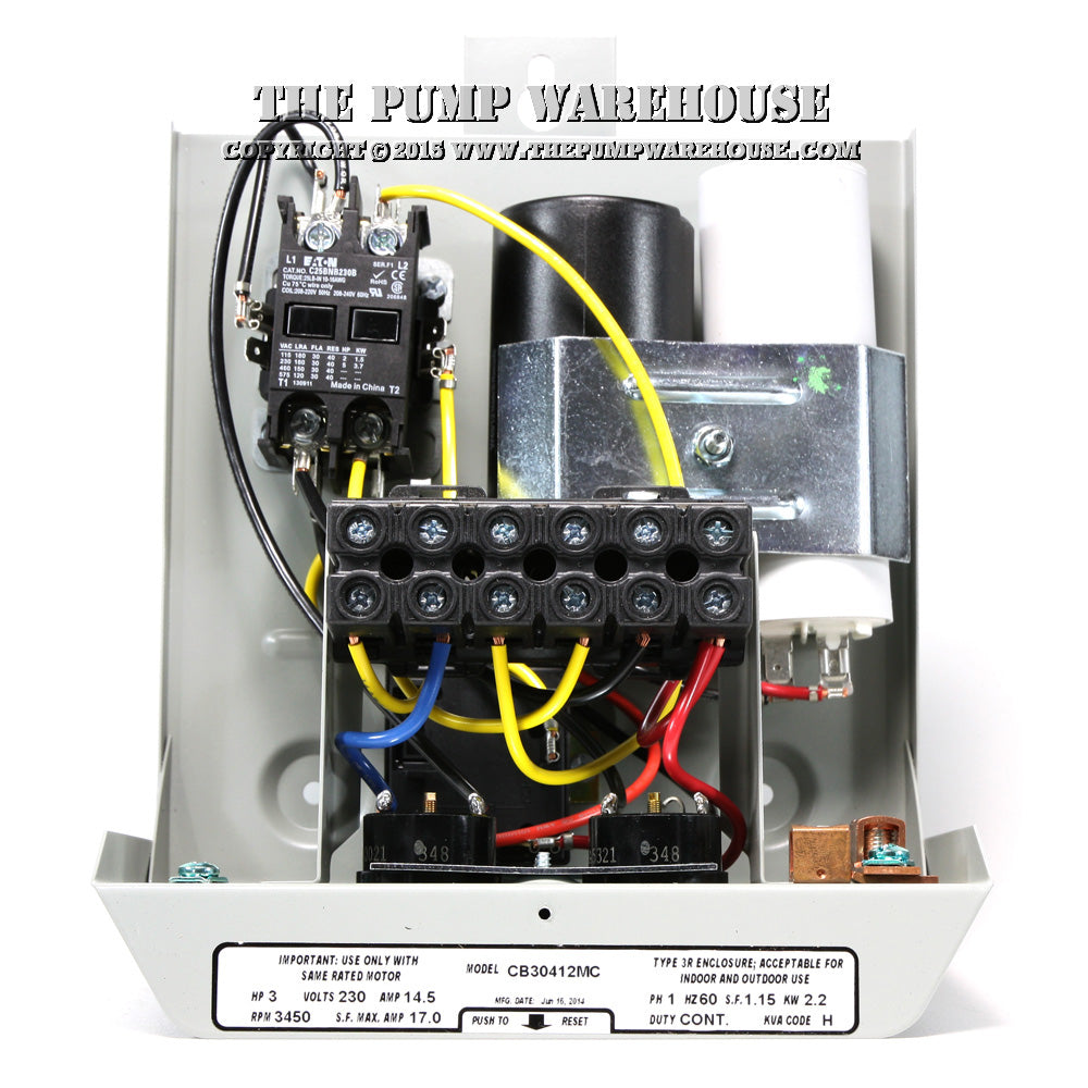 CentriPro Magnetic Contactor Control Box | 3 HP - 230V – The Pump Warehouse