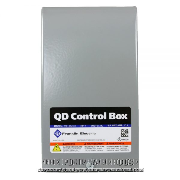 Franklin QD Control Box  | 1 HP - 230V