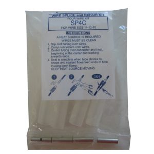 Four Wire Splice and Repair Kit for Wire Size 14-12-10